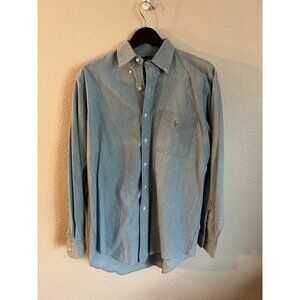 Ralph Lauren Long Sleeve Button Up Shirt -‎ Size M